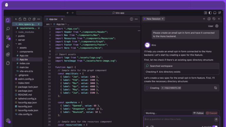 Amazon Ide Amazon Kiro AI IDE Released in Preview Download it Now ...