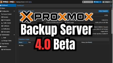 Proxmox backup server 4.0 beta