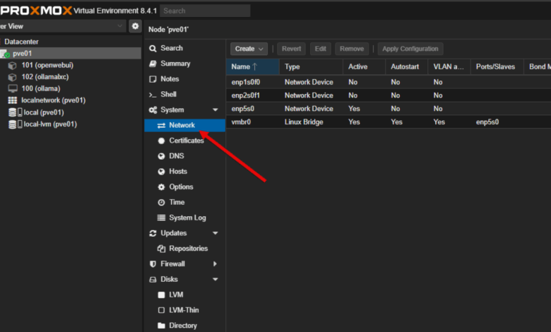 Proxmox networking best practices