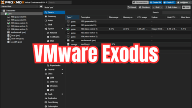Vmware exodus