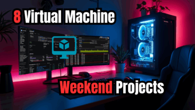 8 vms to build for the weekend 2