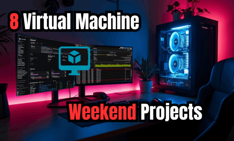 8 vms to build for the weekend 2