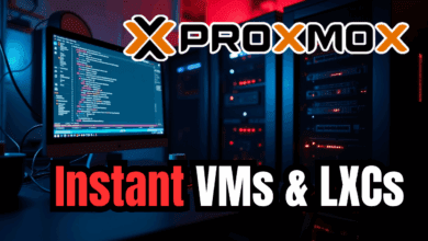 Instant vms & lxcs with terraform