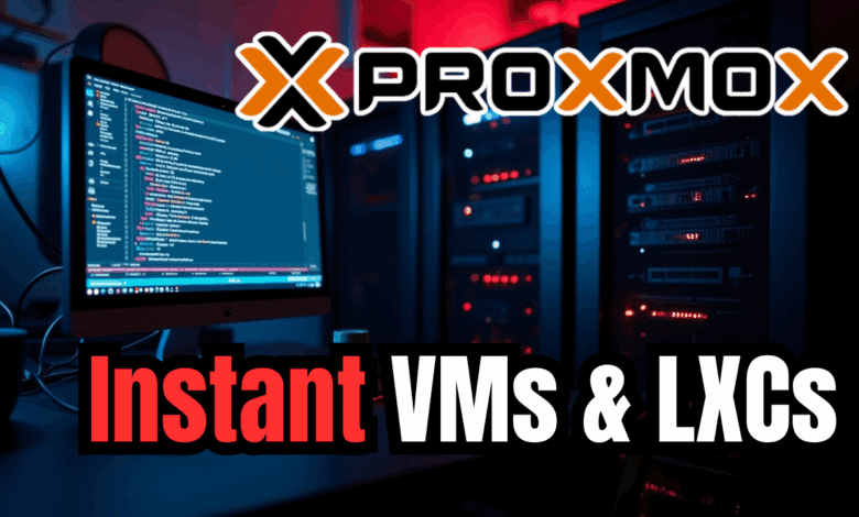 Instant vms & lxcs with terraform