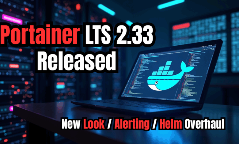Portainer 2.33 lts released