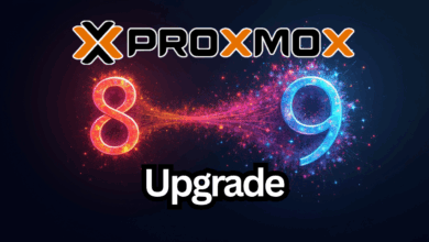 Upgrade proxmox ve 8 to 9