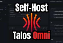 How to install talos omni on prem