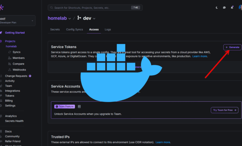 Stop using .env files use docker secrets with doppler