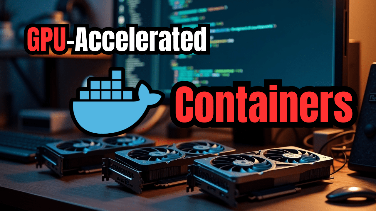 Gpu accelerated containers