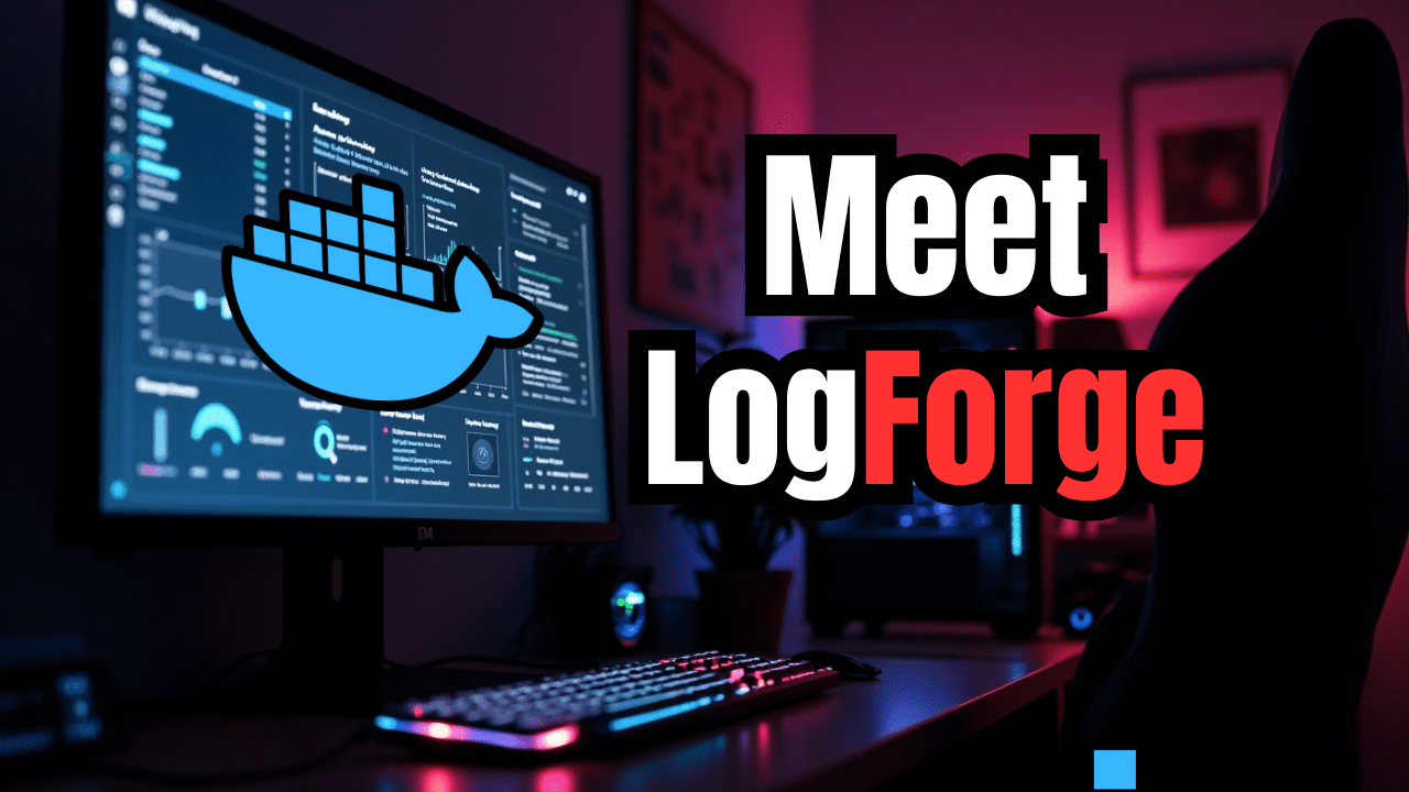 LogForge is the Must-Have Self-Hosted Docker Dashboard for Logs and Alerts
