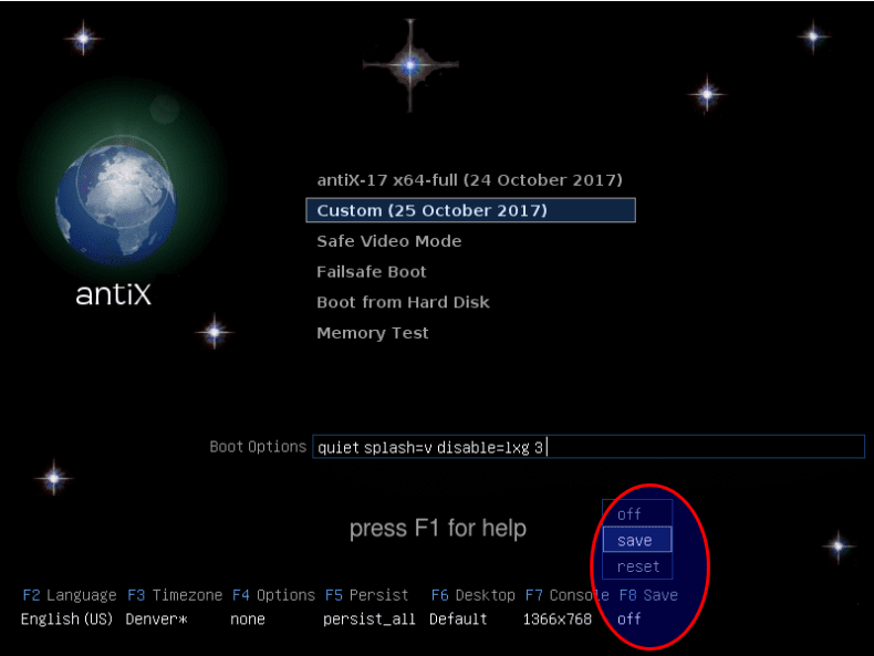 Antix linux