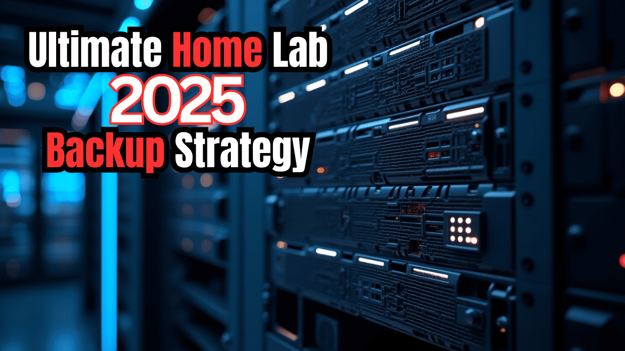 Ultimate home lab backup strategy for 2025 2