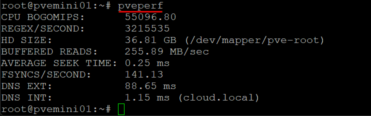 Pveperf proxmox performance troubleshooting