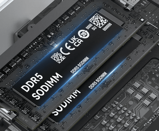 Dual ddr5 slots running at 5600mt