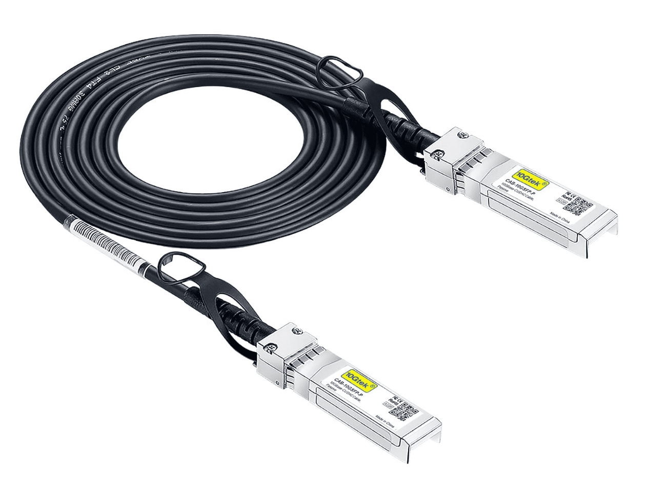 Passive dac cables for 10 gig connectivity